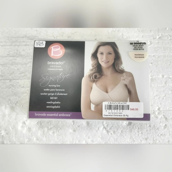 Bravado Women's Essential Embrace Nursing Bra 32 DDD Almond New in BOX - Picture 1 of 3